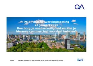 iMIS Food Netwerk Meeting 23-1