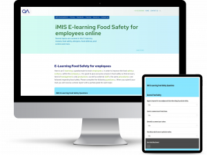 iMIS E-learning Food Safety for employees online